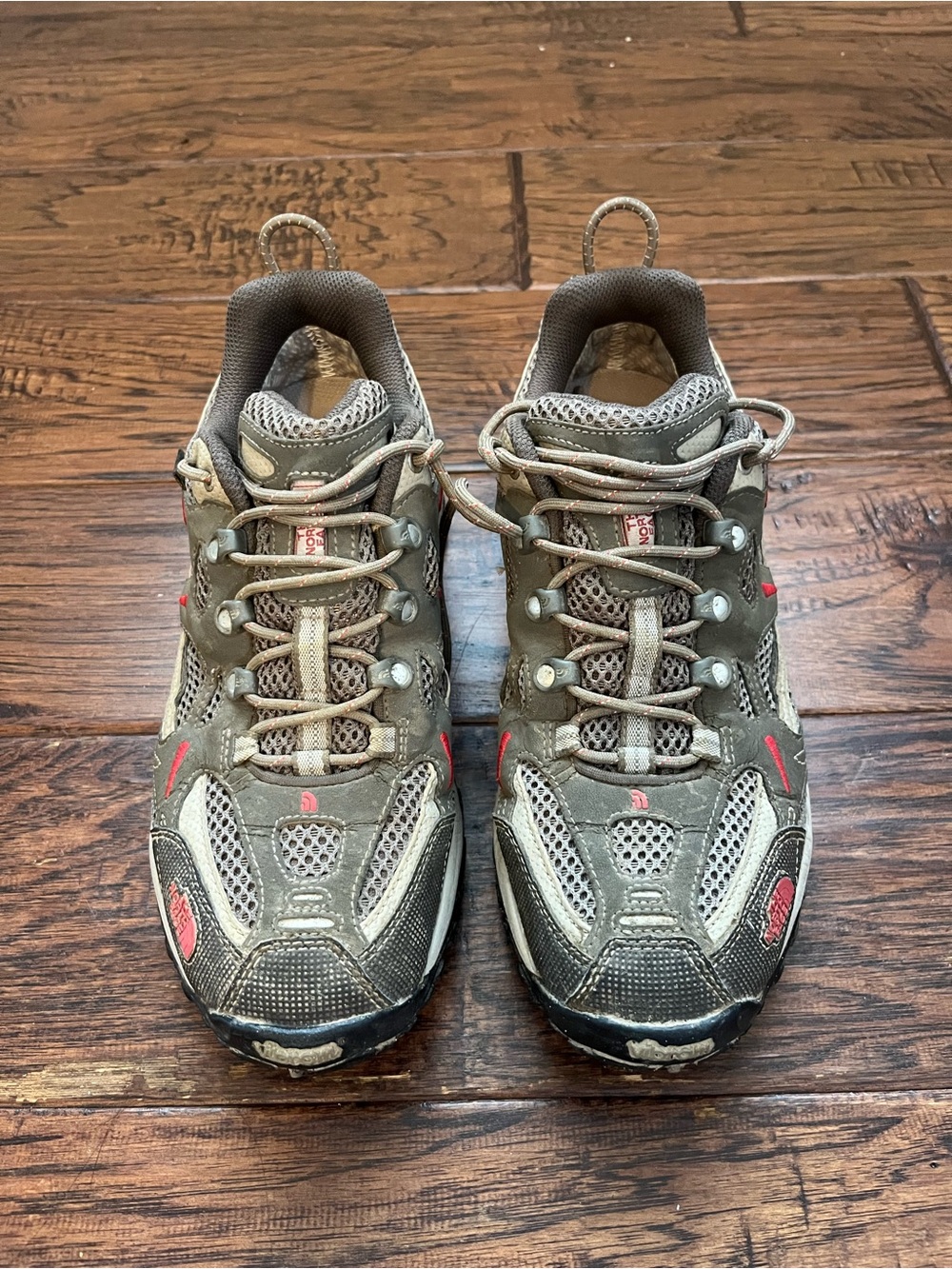 THE NORTH FACE Shoes HEDGEHOG XCR Women Size 7.5 Gray GORE-TEX Trail Outdoor